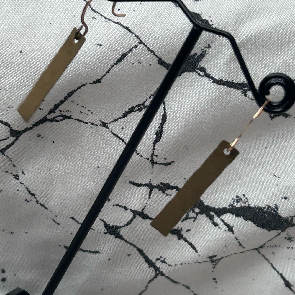 Simple & Sleek Drop Earrings